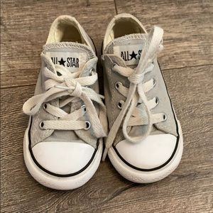 Grey Toddler Converse